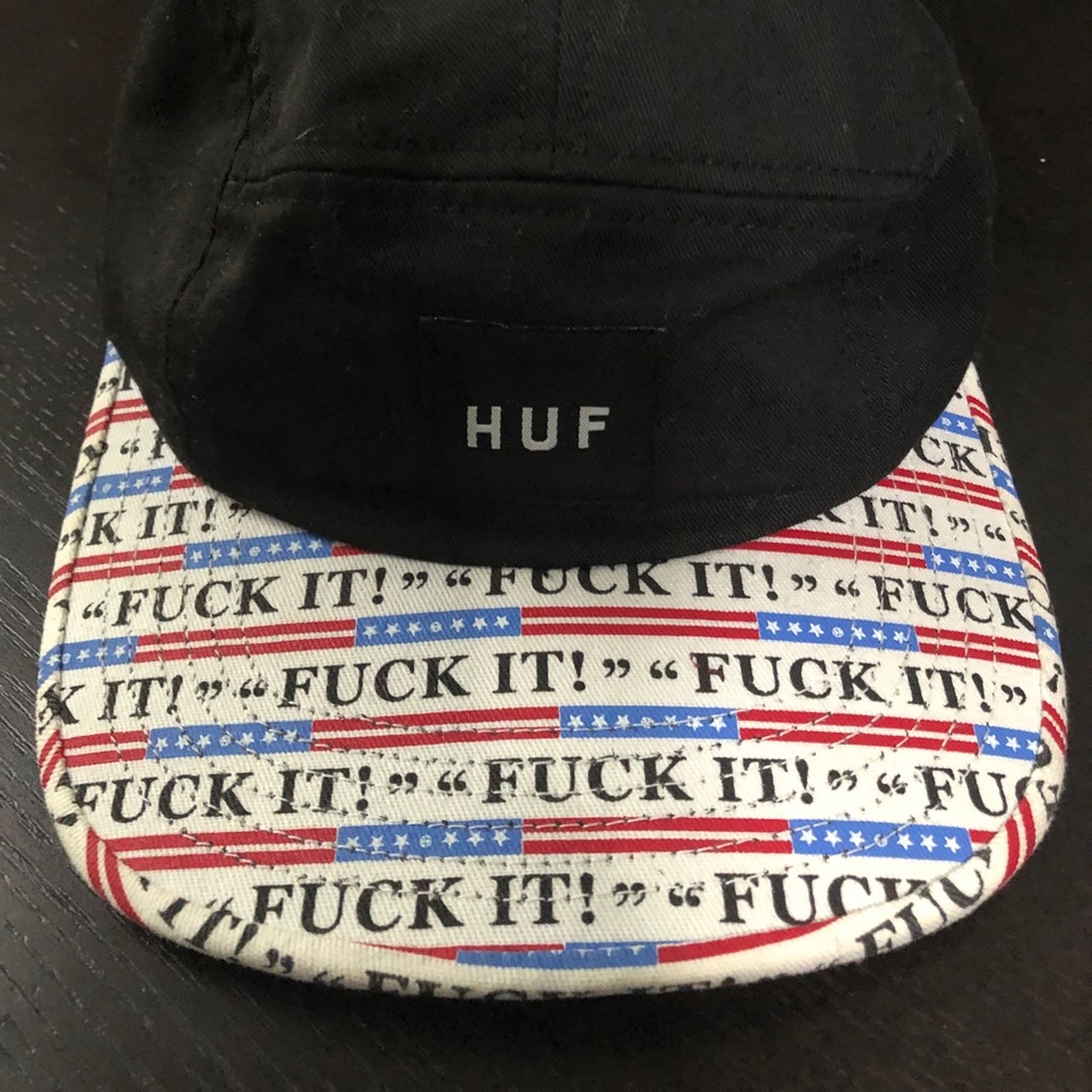 HUF “Fuck it” strapback hat